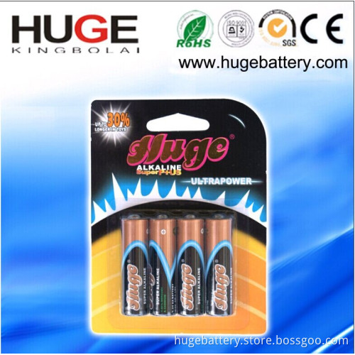 High Quality AA Alkaline Battery (Lr06)